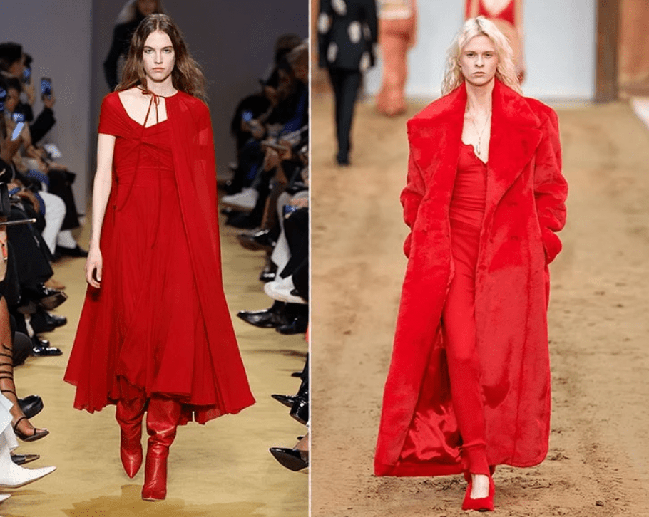 κόκκινα ρούχα-Φθινόπωρο-Χειμώνας-2023-2024-τάσεις-στο-ντύσιμο-