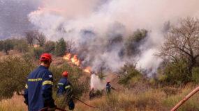 Οι περιοχές που εμφανίζουν σήμερα υψηλό κίνδυνο εκδήλωσης πυρκαγιάς