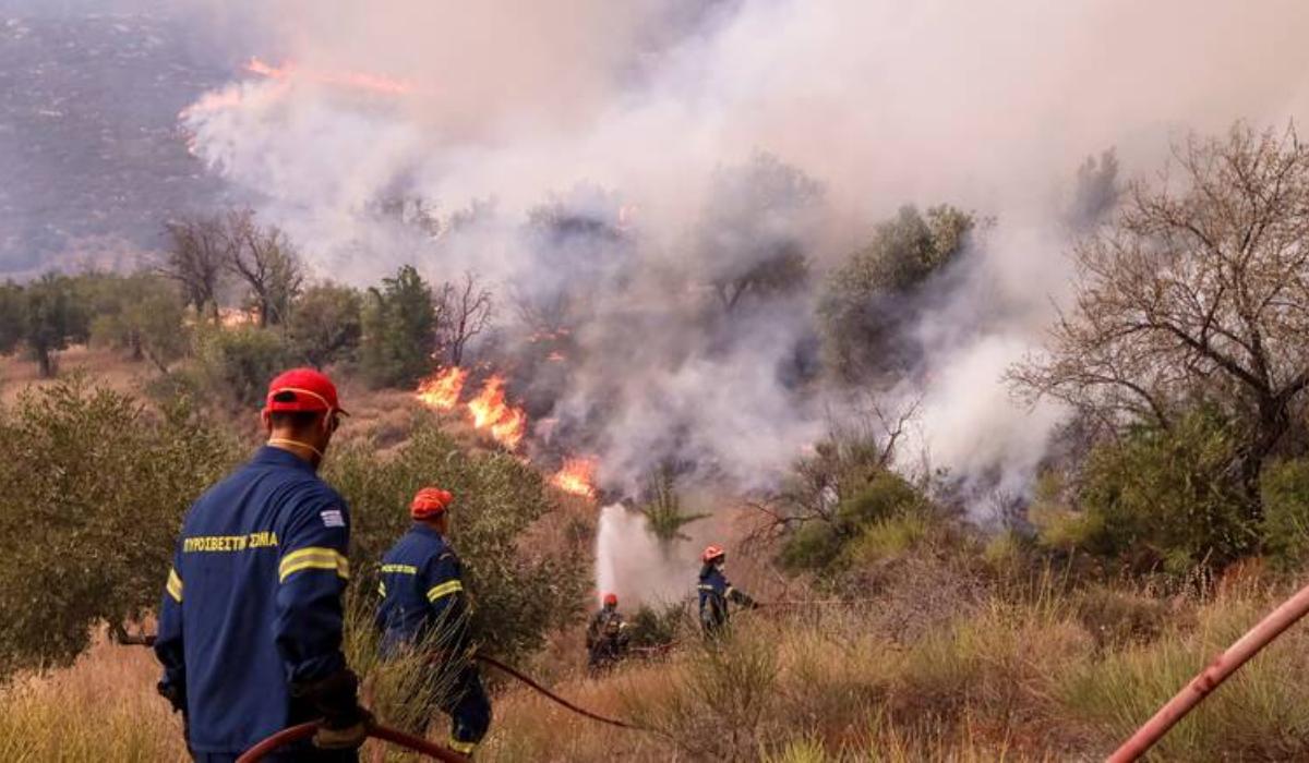 Οι περιοχές που εμφανίζουν σήμερα υψηλό κίνδυνο εκδήλωσης πυρκαγιάς