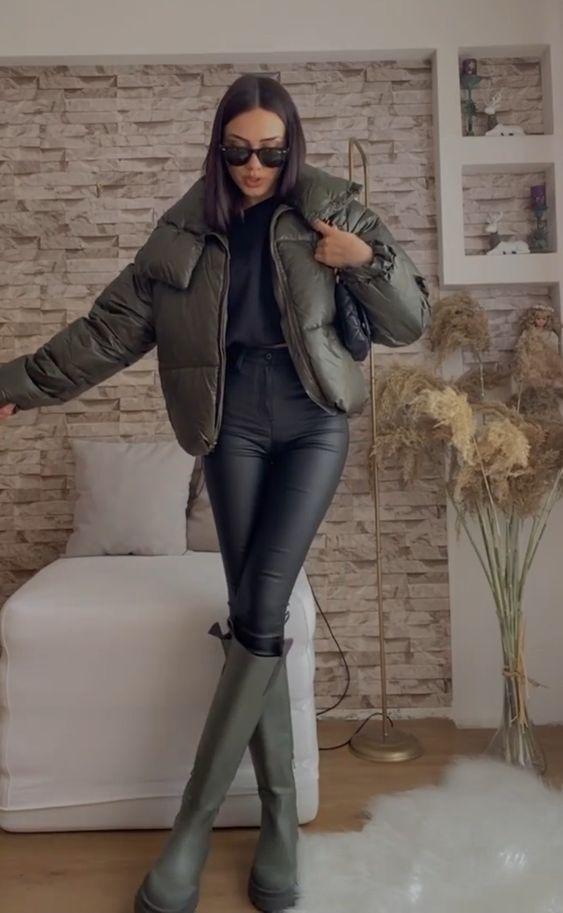 Σασμός : Η Μαρίνα φόρεσε το φουσκωτό μπουφάν που δεν θα βγάλεις από πιάνω σου τον φετινό Χειμωνα