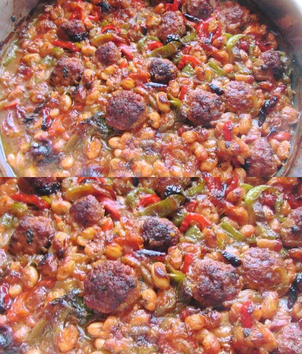 φασουλονταβάς-με-κεφτεδάκια-συνταγή-