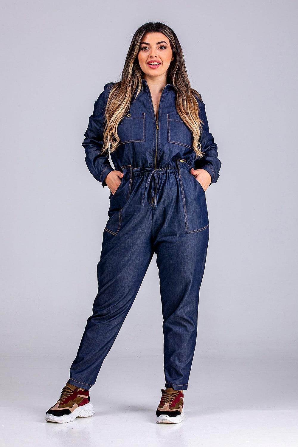 Σοφία Φαράζη : Η Χρύσα από τους Παγιδευμένους φόρεσε τζιν ολόσωμη Boho φόρμα – Το απόλυτο trend του Φθινοπώρου