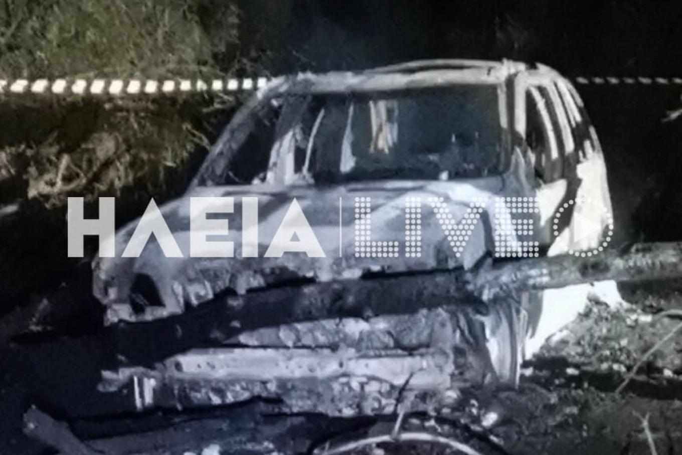 Πάτρα: Άνδρας βρέθηκε απανθρακωμένος δίπλα στο φλεγόμενο τζιπ του