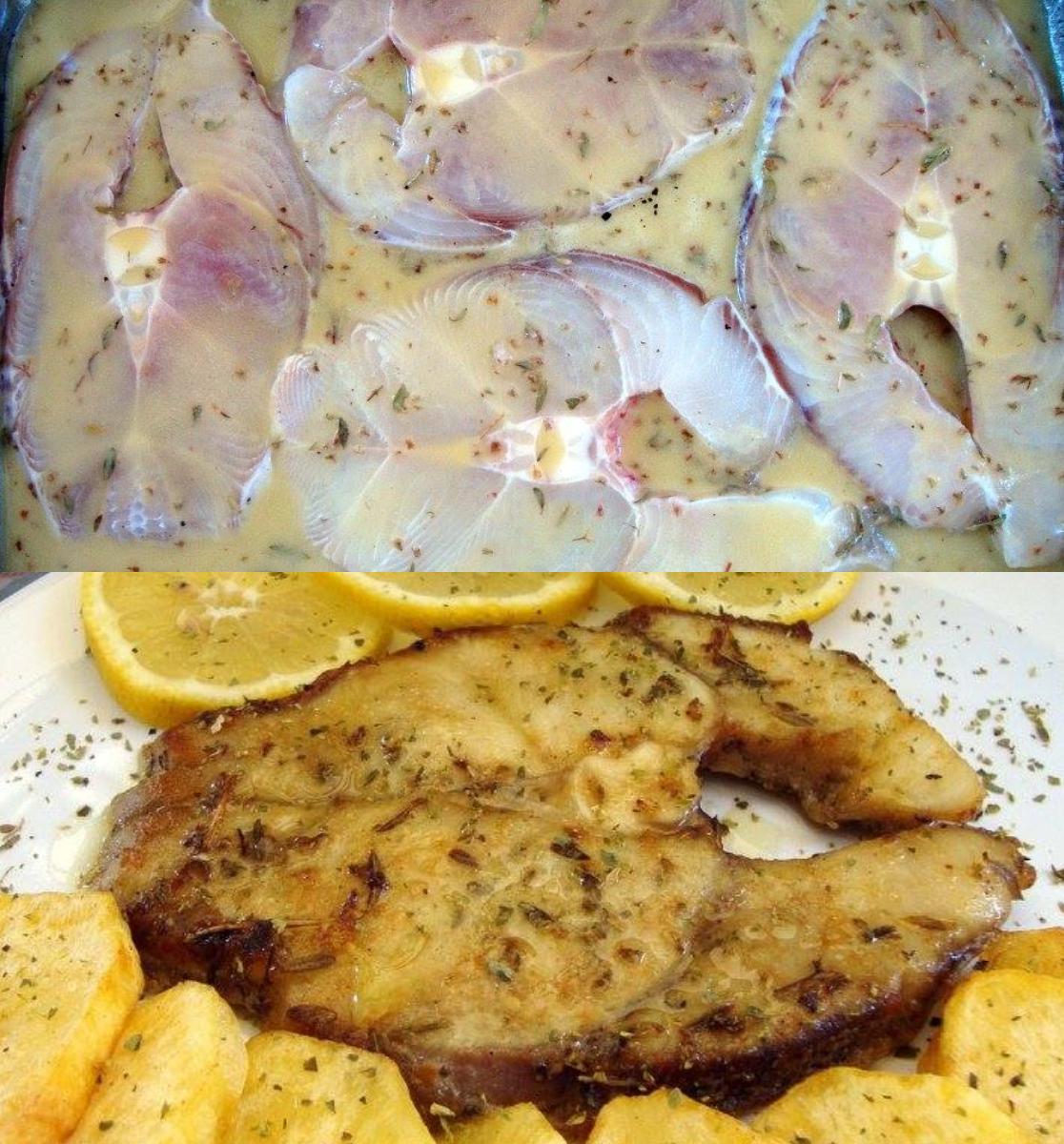 γαλέος-με-μουστάρδα-και-θυμάρι-συνταγή-