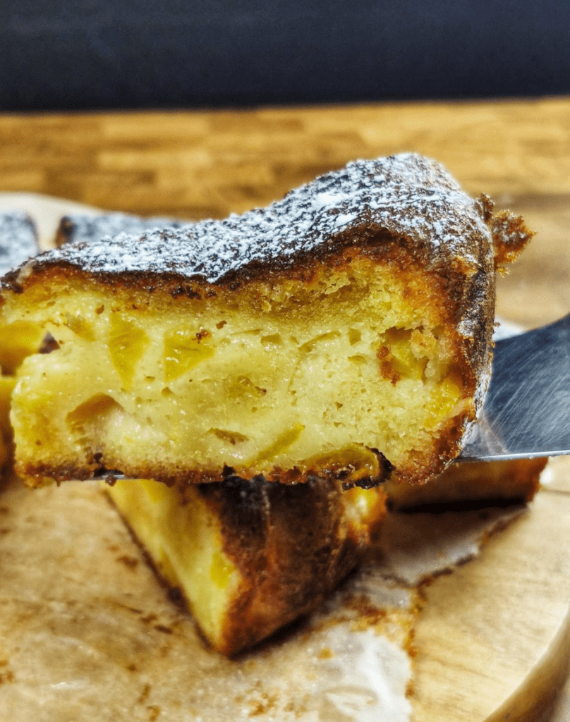 κέικ-ροδάκινο-χωρίς ζάχαρη-συνταγή-