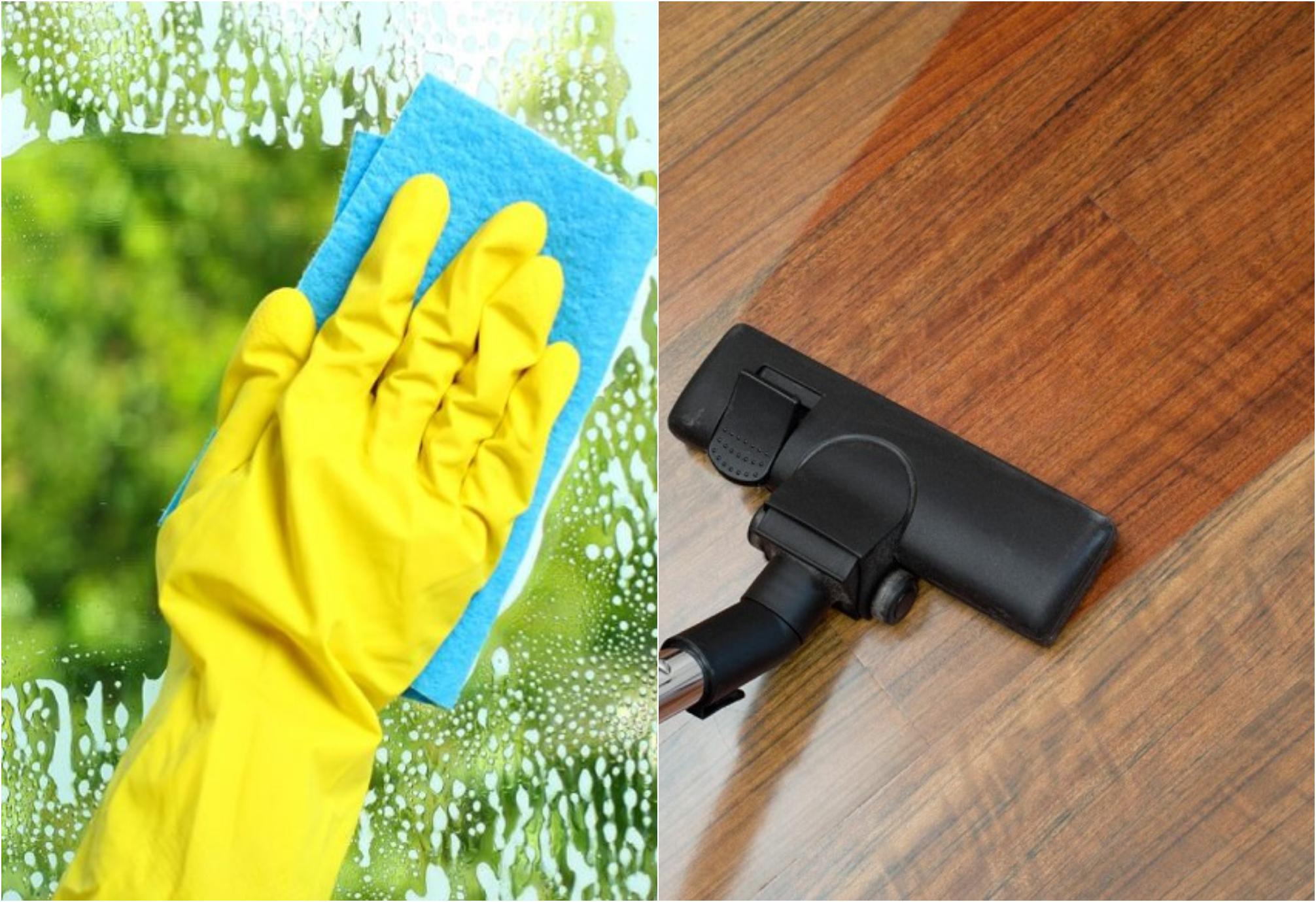 Βρώμικα τζάμια σκόνη και βουλωμένες αποχετεύσεις – Δείτε 8 έξυπνα tips για να καθαρίσετε όλο το σπίτι εύκολα και γρήγορα