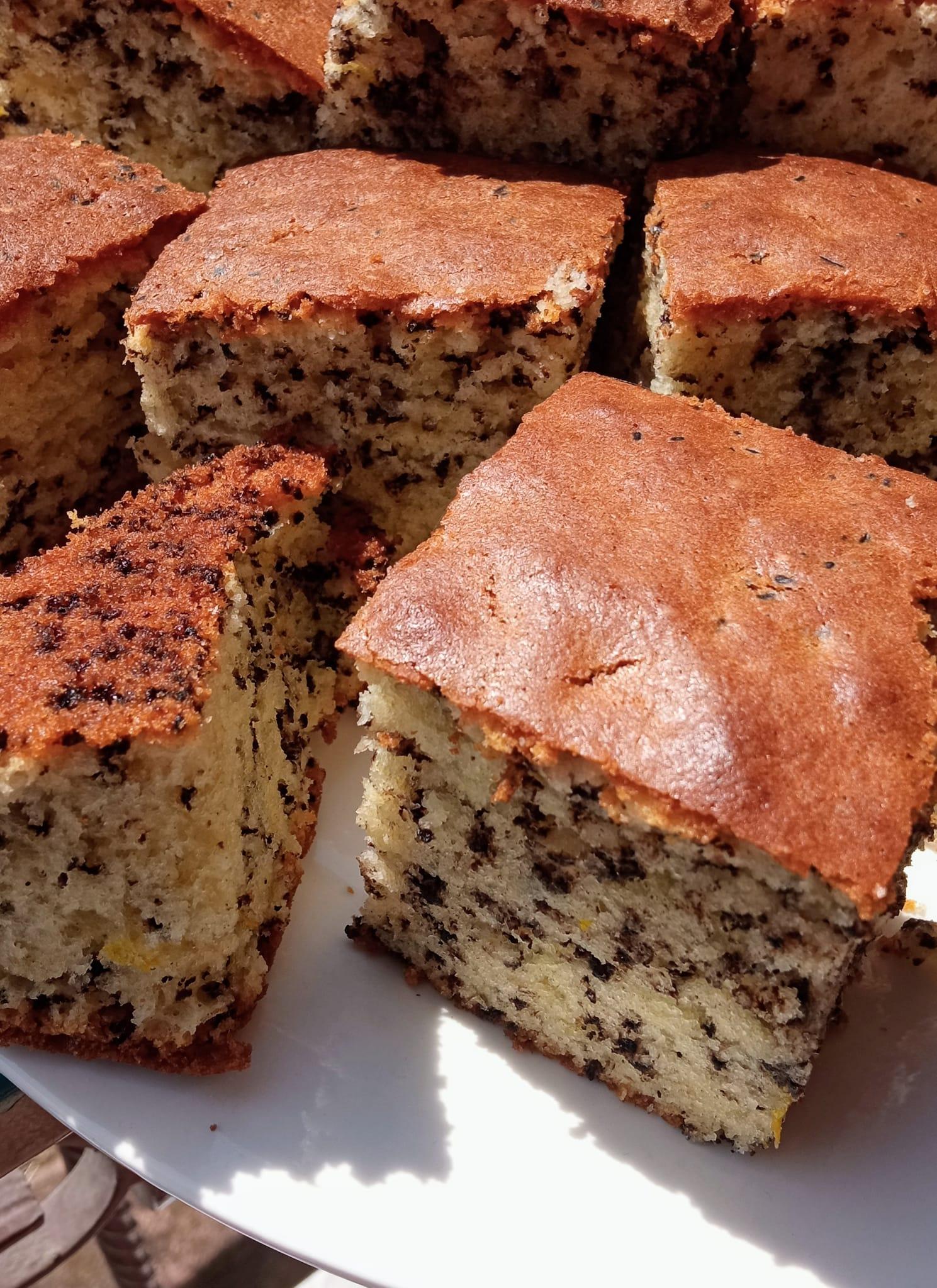 κέικ-με-τρούφα σοκολάτας-συνταγή-