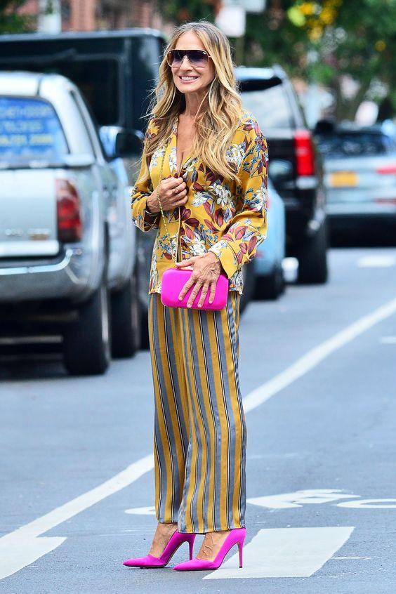 σατέν-φλοράλ σακάκι-ιδέες-