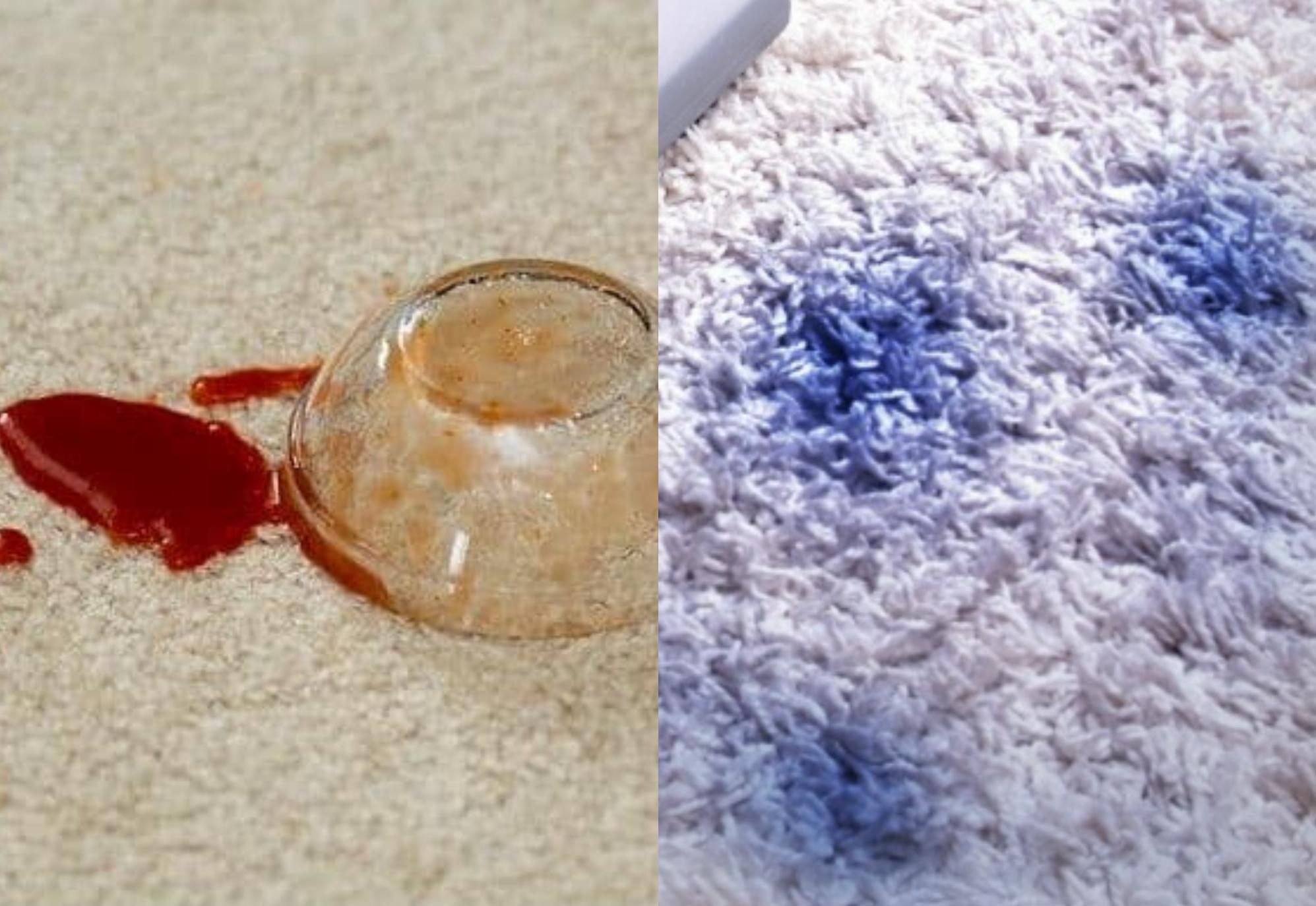 Λάσπες σοκολάτα μελάνι σάλτσες και άλλοι δύσκολοι λεκέδες στα χαλιά –  Εξαφανίστε τους σαν να μην έγιναν ποτέ 