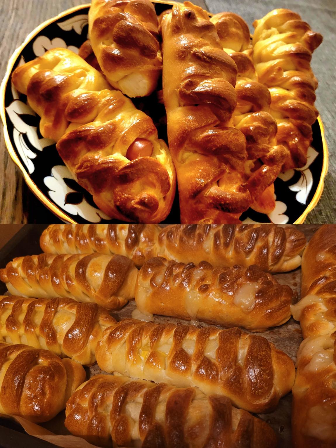 Λουκανοπιτάκια με πουρέ