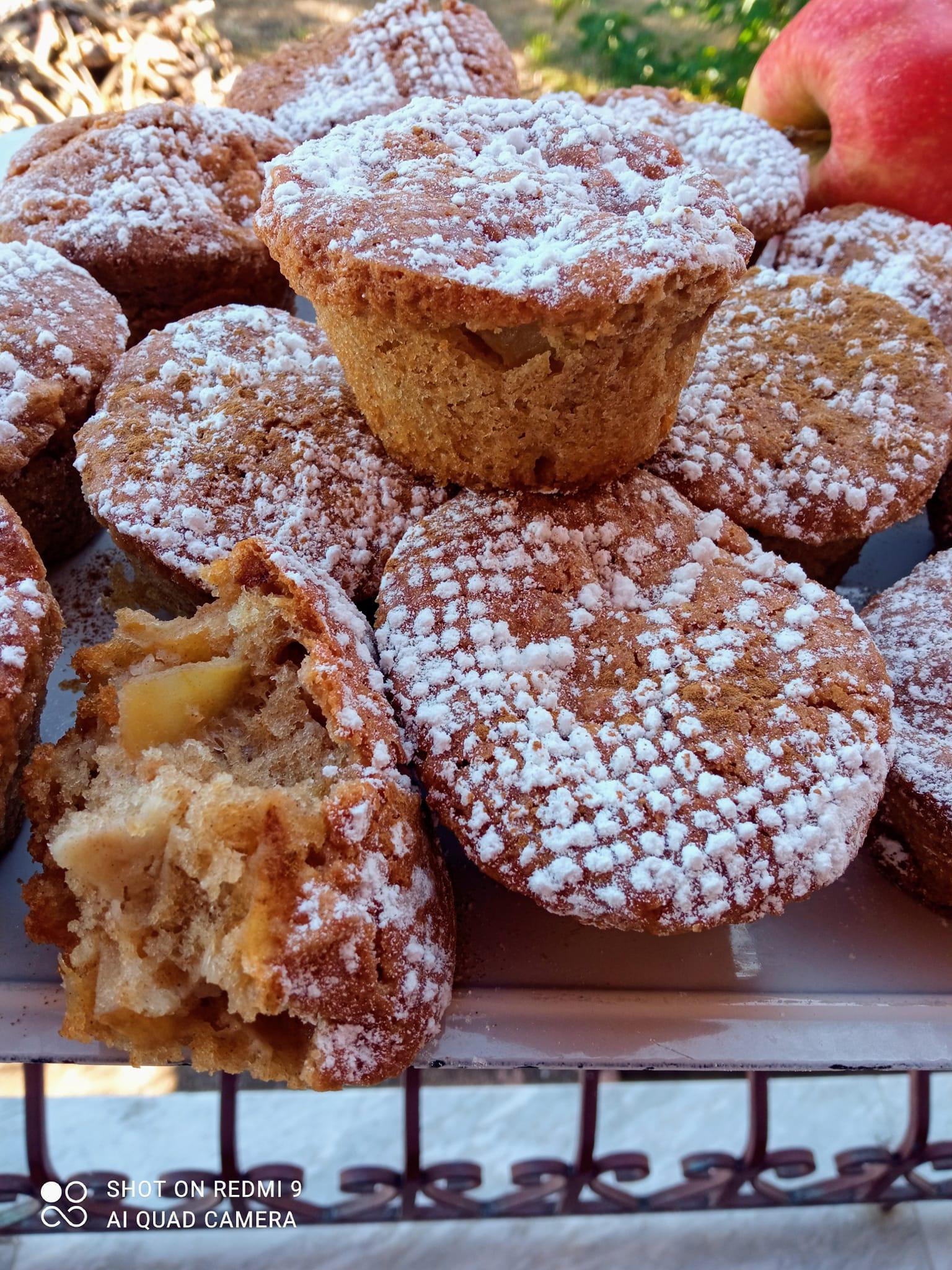 Cupcakes-μήλου-συνταγή-