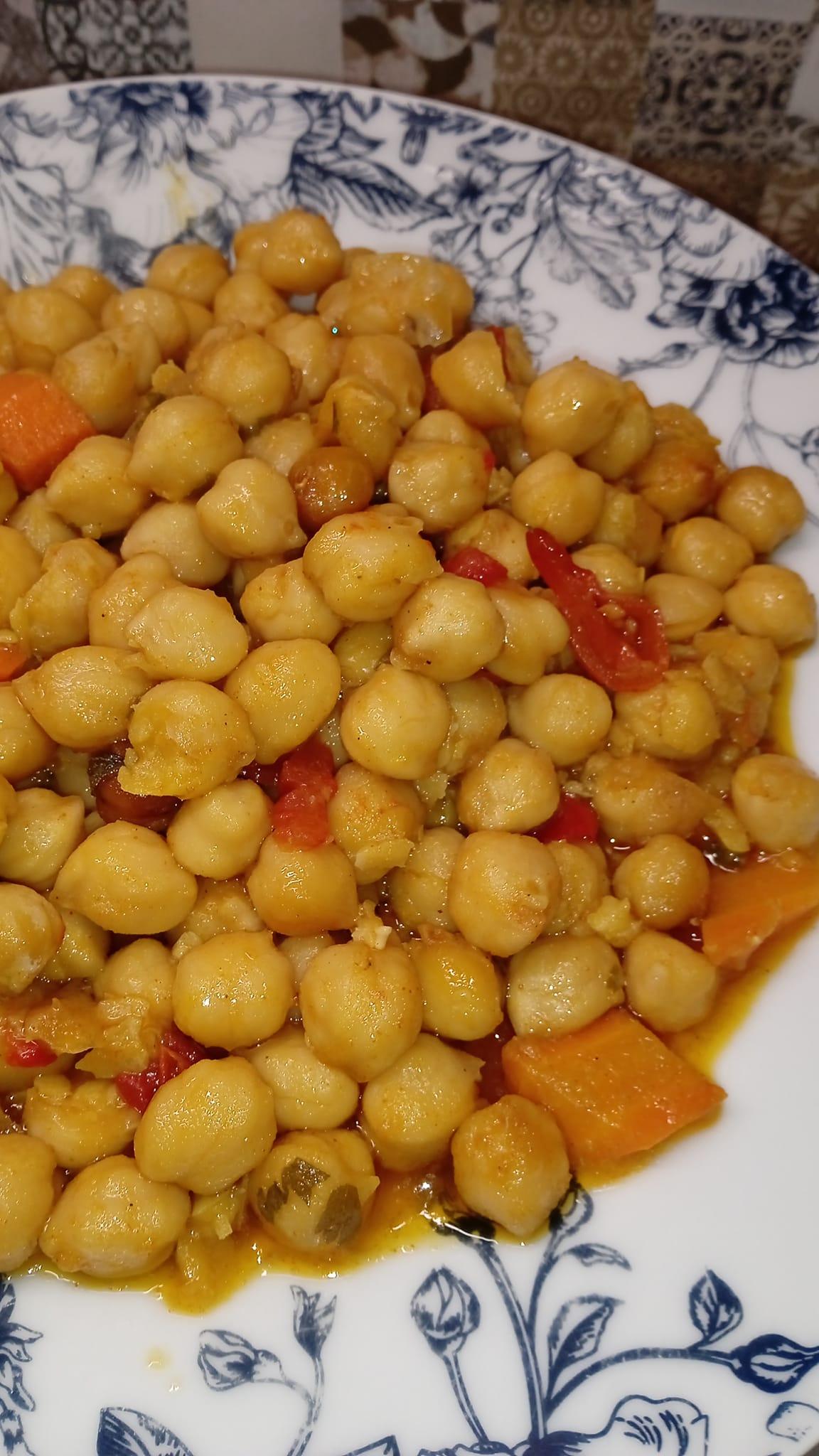 Φθινοπωρινά ρεβίθια στο φούρνο