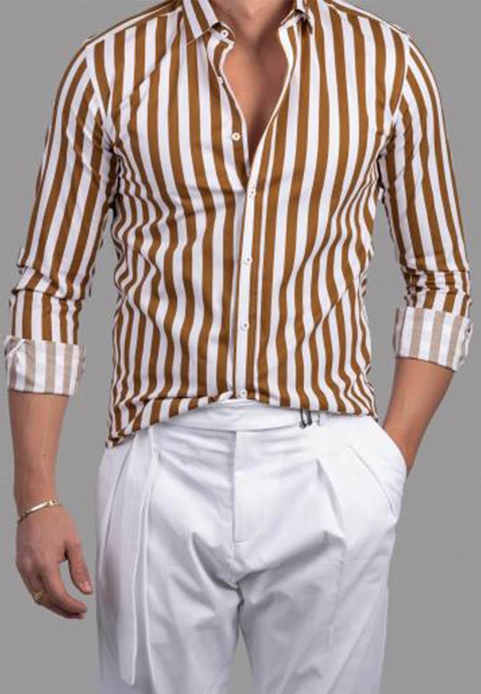 Ο Αργυρής Πανταζάρας με ριγέ πουκάμισο κάνει Πάταγο στον Παράδεισο των Κυρίων