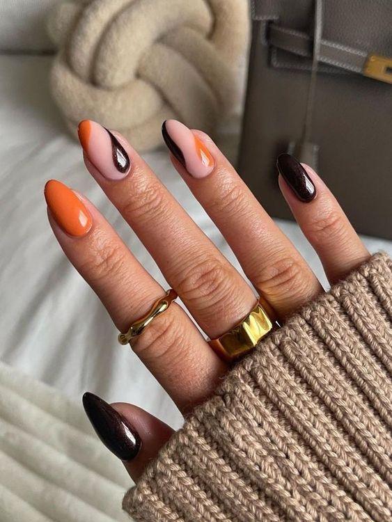 ιδέες-για-φθινοπωρινό-μανικιούρ-Οκτώβριος 2023-