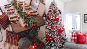 Χριστούγεννα 2023: 36 ιδέες διακόσμησης σε κόκκινο Βουργουνδίας για όλο το σπίτι