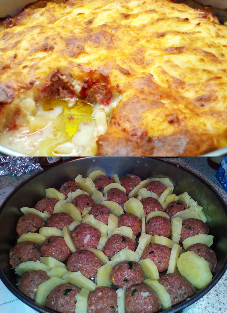 κεφτεδάκια-με-πατάτες-και-μπεσαμέλ-συνταγή-