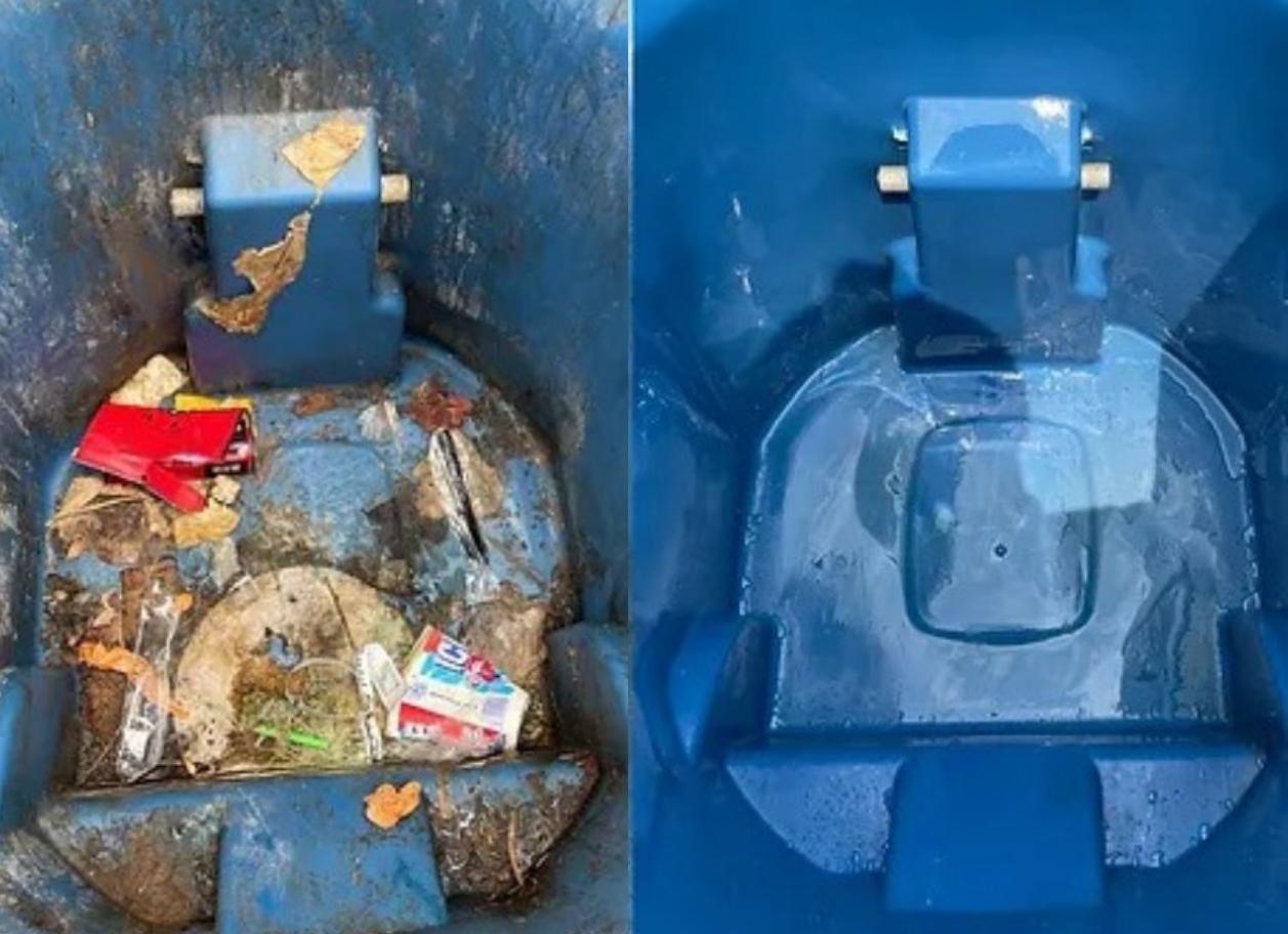 Υπολείμματα τροφών άλατα και άσχημες μυρωδιές στον κάδο σκουπιδιών κουζίνας: Δείτε πως να τον κάνετε να αστράφτει σαν καινούριος