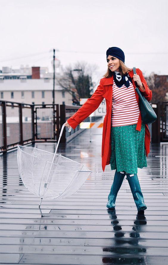 ιδέες-για-ντύσιμο-με-γαλότσες-Φθινόπωρο 2023-