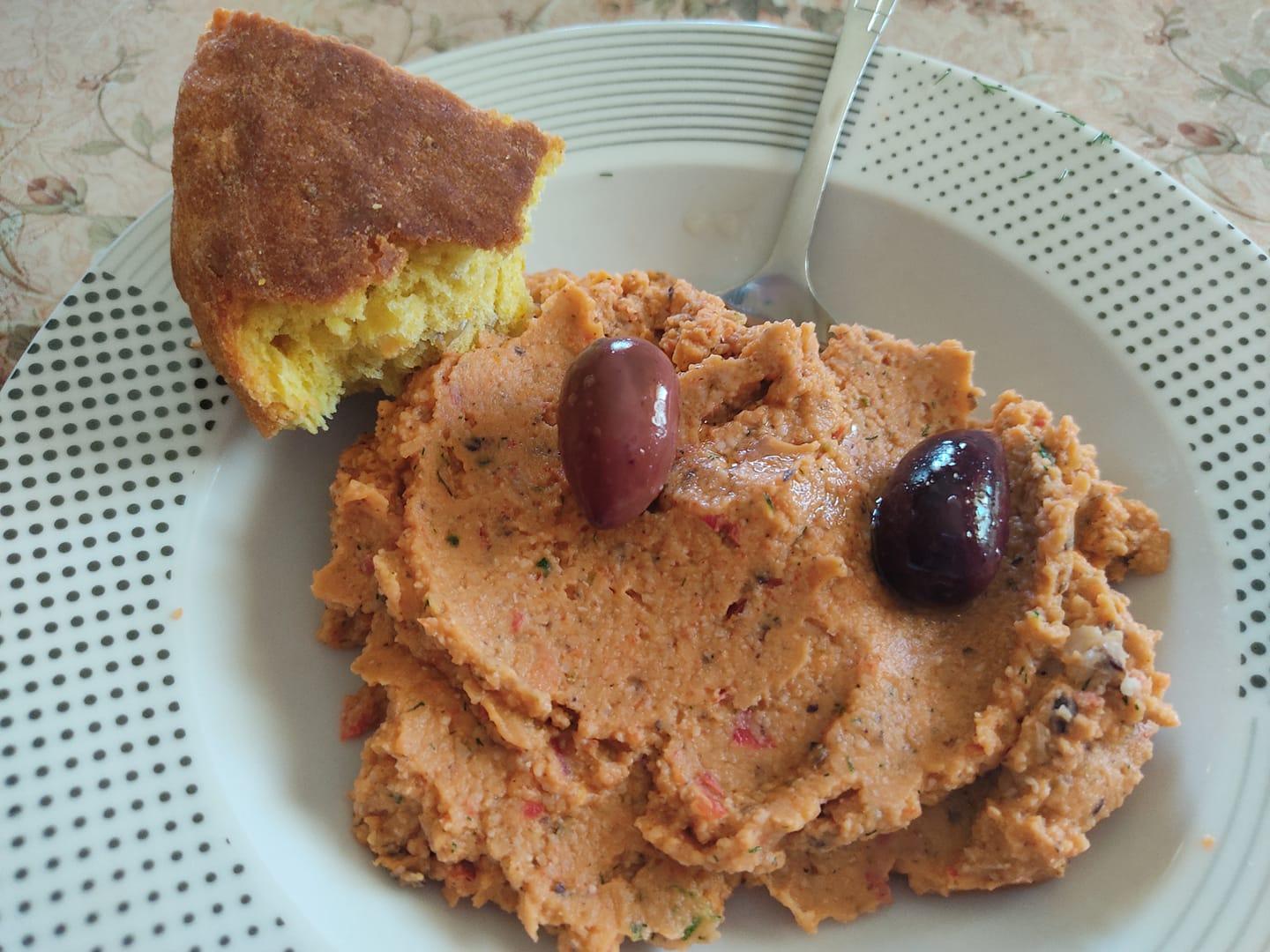 Maltese bean dip-Μαλτέζικο-ντιπ φασολιού-συνταγή-