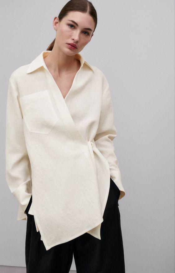 Λινό σύνολο τον Χειμώνα : Φόρεσε το όπως η Αθηνά απο την Γη της Ελιάς