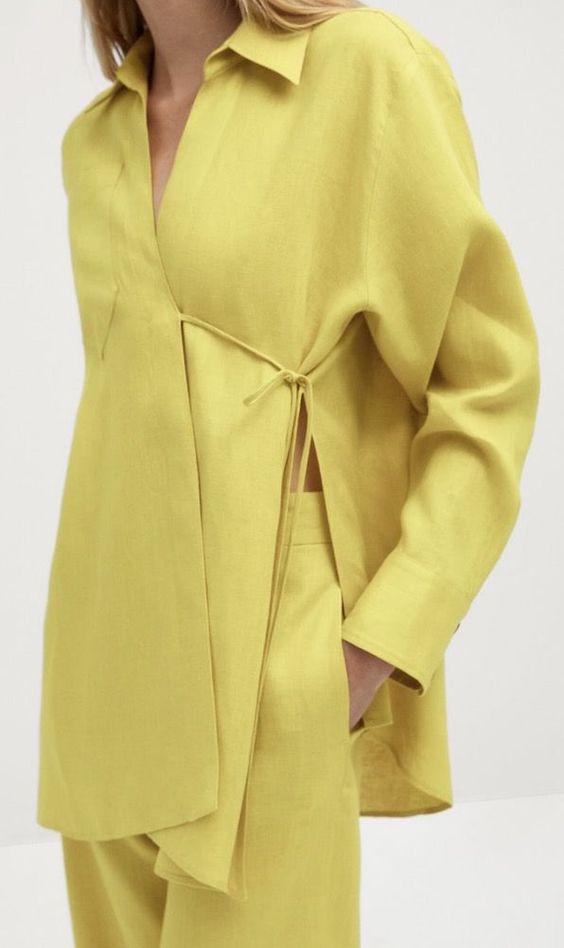 Λινό σύνολο τον Χειμώνα : Φόρεσε το όπως η Αθηνά απο την Γη της Ελιάς