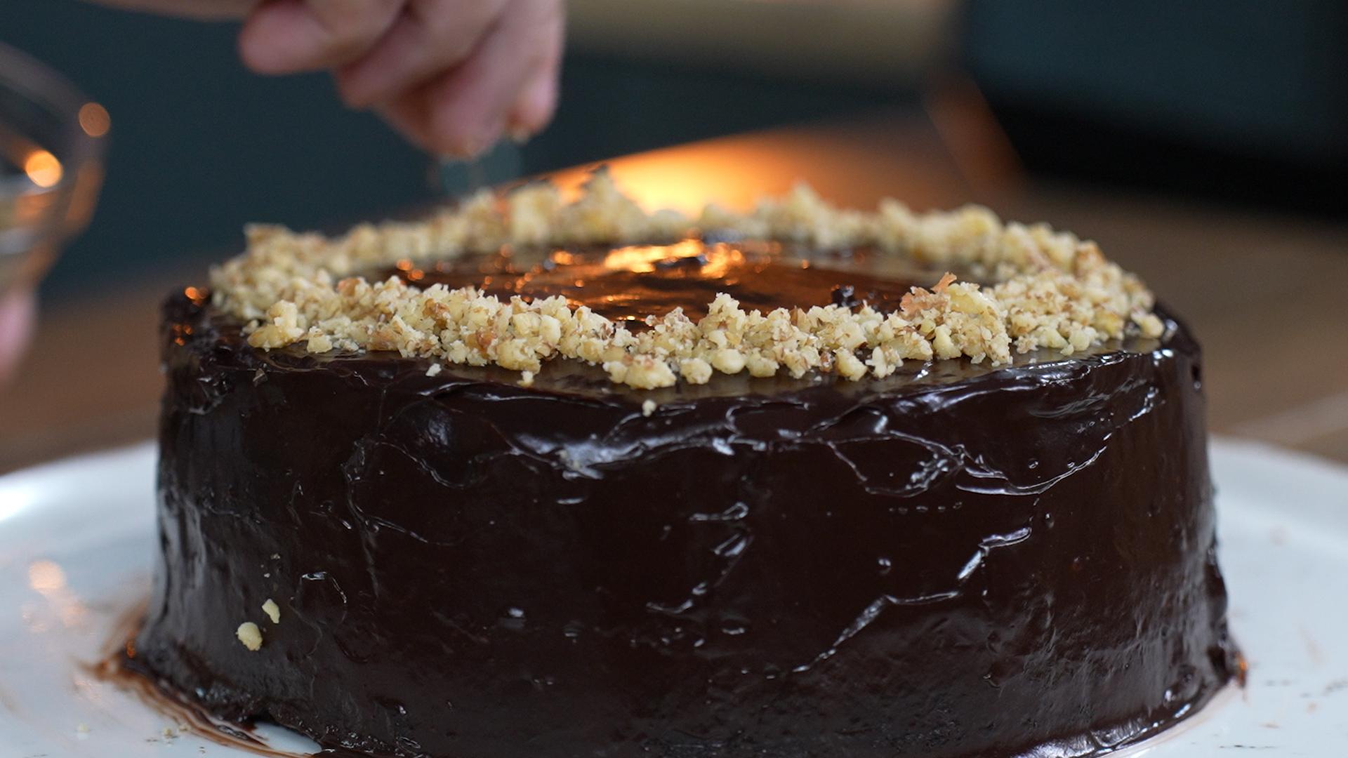 τούρτα-στο-air fryer-με-σοκολάτα-συνταγή-