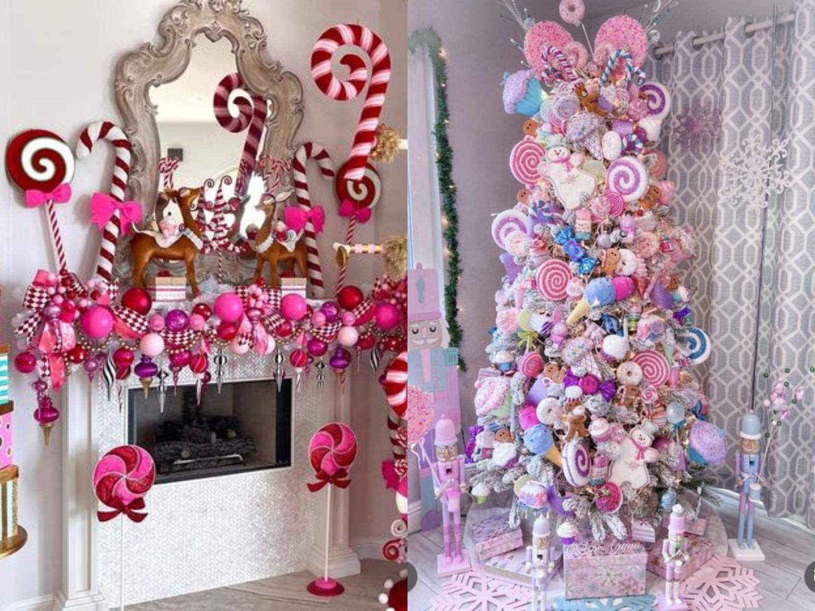 ιδέες-για-Χριστουγεννιάτικη διακόσμηση-με-γλυκά-Χριστούγεννα 2023-τάσεις-