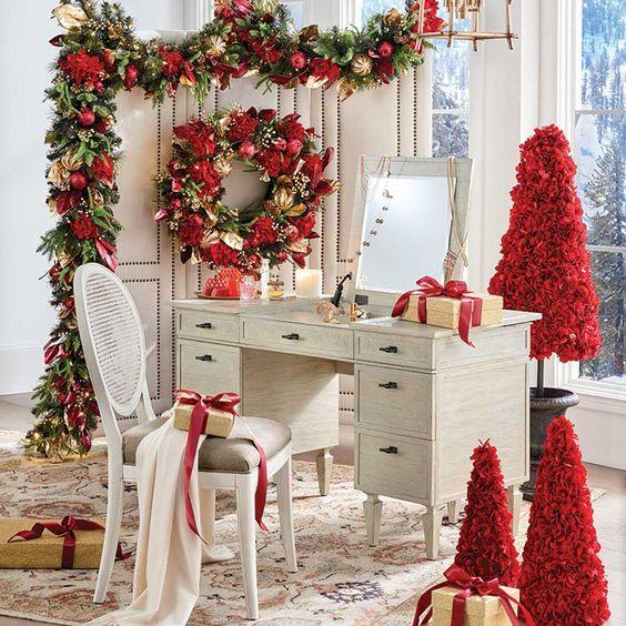 κόκκινο Βουργουνδίας-στο-γραφείο-ιδέες- κόκκινο Βουργουνδίας-στο-γραφείο-ιδέες-