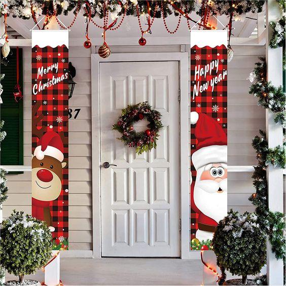 ιδέες-χριστουγεννιάτικης διακόσμησης-σε-κόκκινο-Βουργουνδίας-Χριστούγεννα 2023-