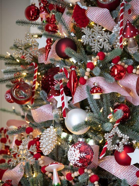 χριστουγεννιάτικο-δέντρο-σε-κόκκινο Βουργουνδίας-ιδέες- χριστουγεννιάτικο-δέντρο-σε-κόκκινο Βουργουνδίας-ιδέες-