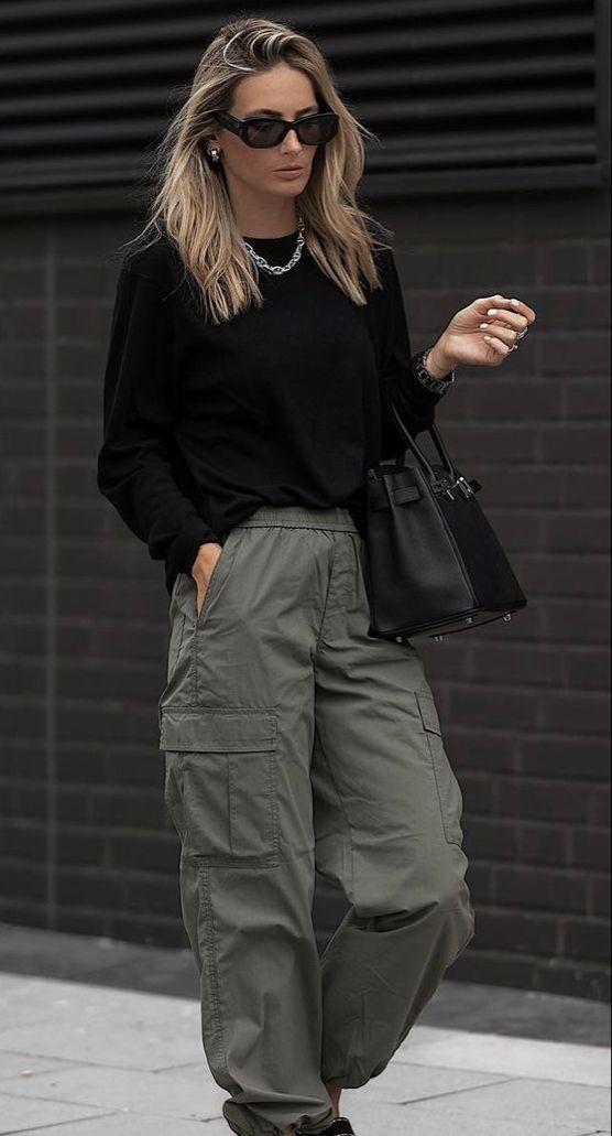 cargo-χακί παντελόνι-ιδέες-