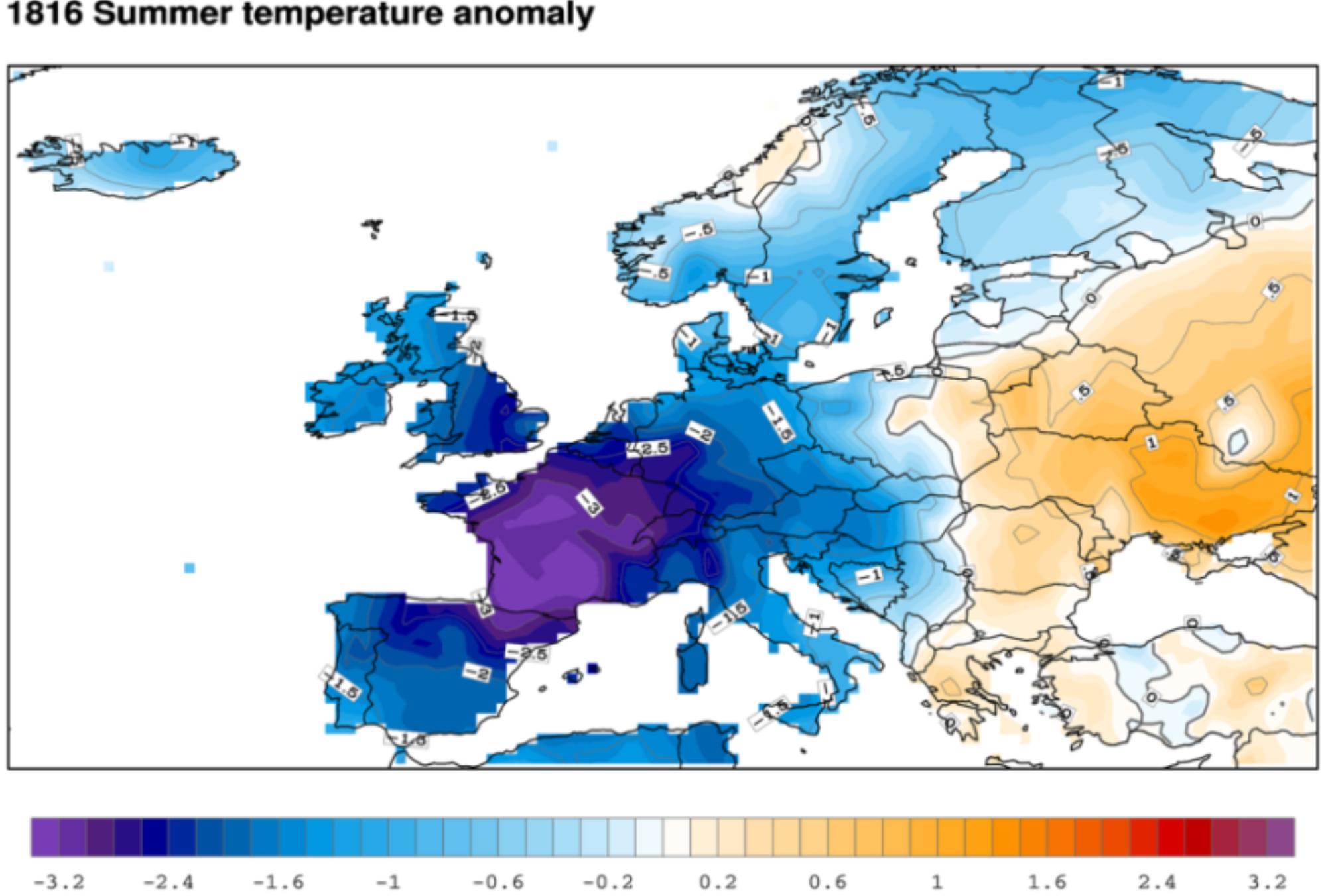1816 η χρονιά που δεν ήρθε το καλοκαίρι: Οι καταιγίδες βούλιαξαν την Ευρώπη χιόνισε στη Νέα Υόρκη και η Ελλάδα είχε μηδενικές θερμοκρασίες