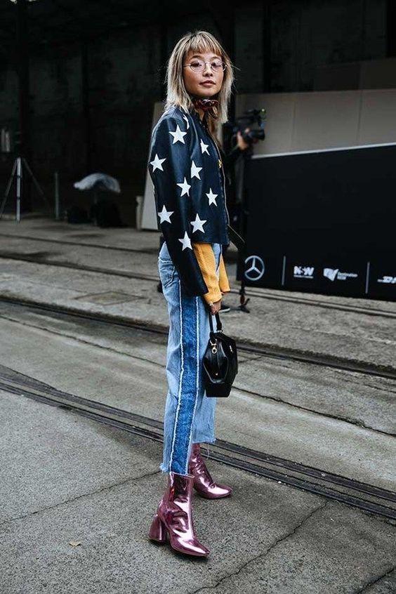 ροζ-metallic-μποτάκια-με-τζιν-παντελόνι-ιδέες- ροζ-metallic-μποτάκια-με-τζιν-παντελόνι-ιδέες-