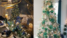 ιδέες-για-χριστουγεννιάτικη διακόσμηση-σε-πράσινο-Χριστούγεννα 2023-