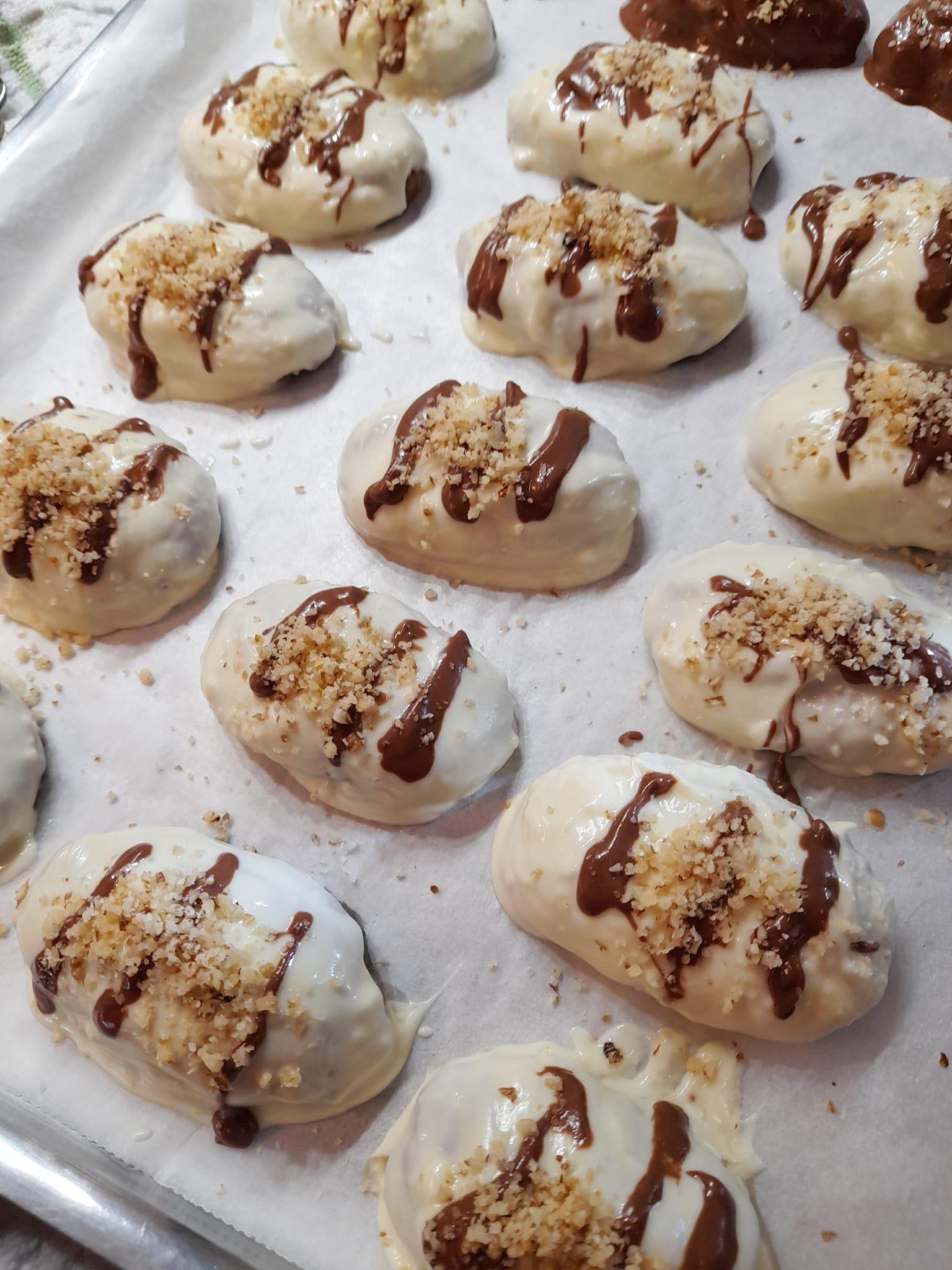 μελομακάρονα-με-λευκή σοκολάτα-συνταγή-