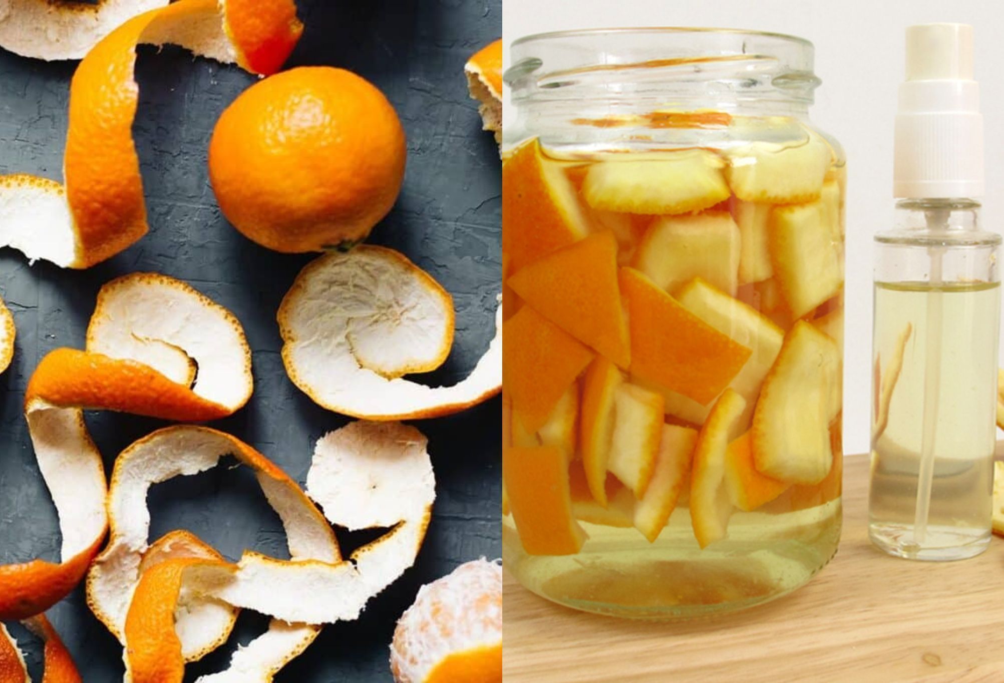 Το σπιτικό απολυμαντικό από φλούδες πορτοκαλιού που καθαρίζει και κάνει να λάμπει κάθε επιφάνεια του σπιτιού