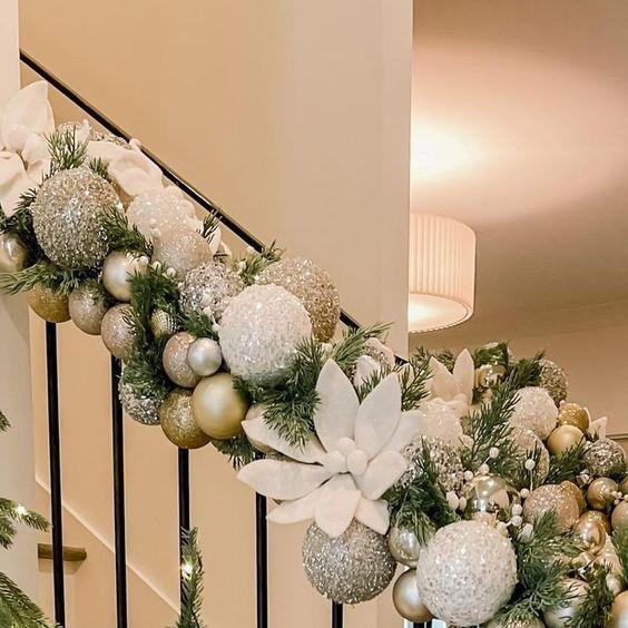 diy-χριστουγεννιάτικη γιρλάντα-από-μακαρόνια κολύμβησης-