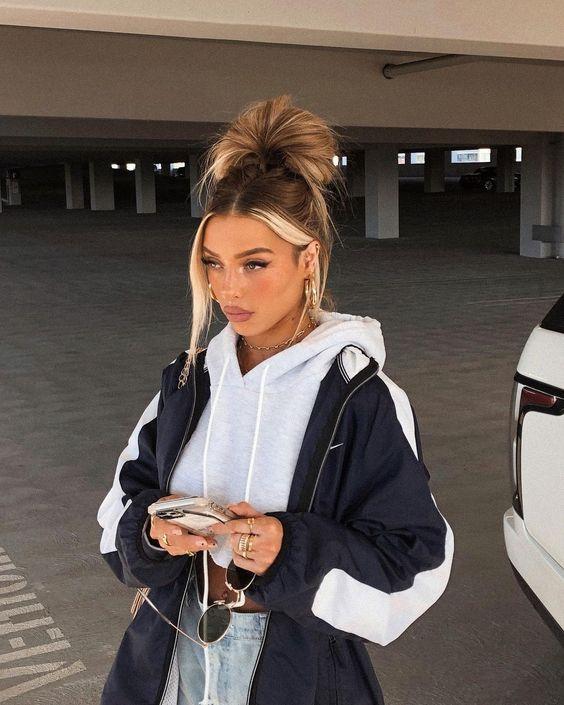 μελί-μαλλιά-με-ξανθά τουφάκια-ιδέες- μελί-μαλλιά-με-ξανθά τουφάκια-ιδέες-