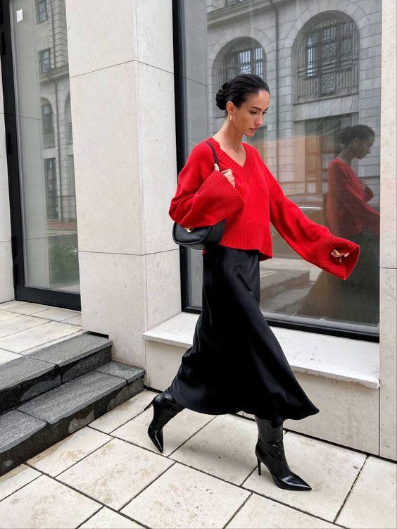 ιδέες-για-κόκκινο-ντύσιμο-Χειμώνας-2023-2024-τάσεις-