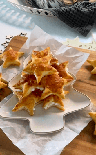 γεμιστά-χριστουγεννιάτικα-αστεράκια-σφολιάτας-για-μπουφέ-συνταγή-