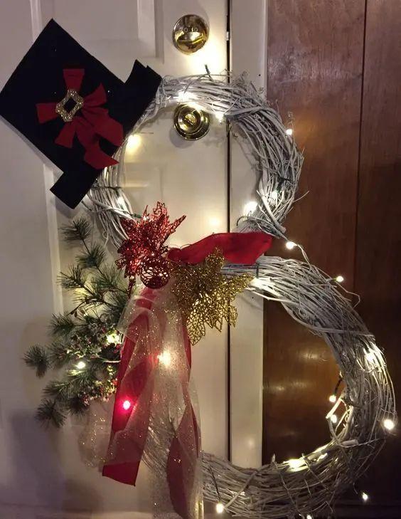 χριστουγεννιάτικο-στεφάνι-χιονάνθρωπος-με-φωτάκια-ιδέες- χριστουγεννιάτικο-στεφάνι-χιονάνθρωπος-με-φωτάκια-ιδέες-