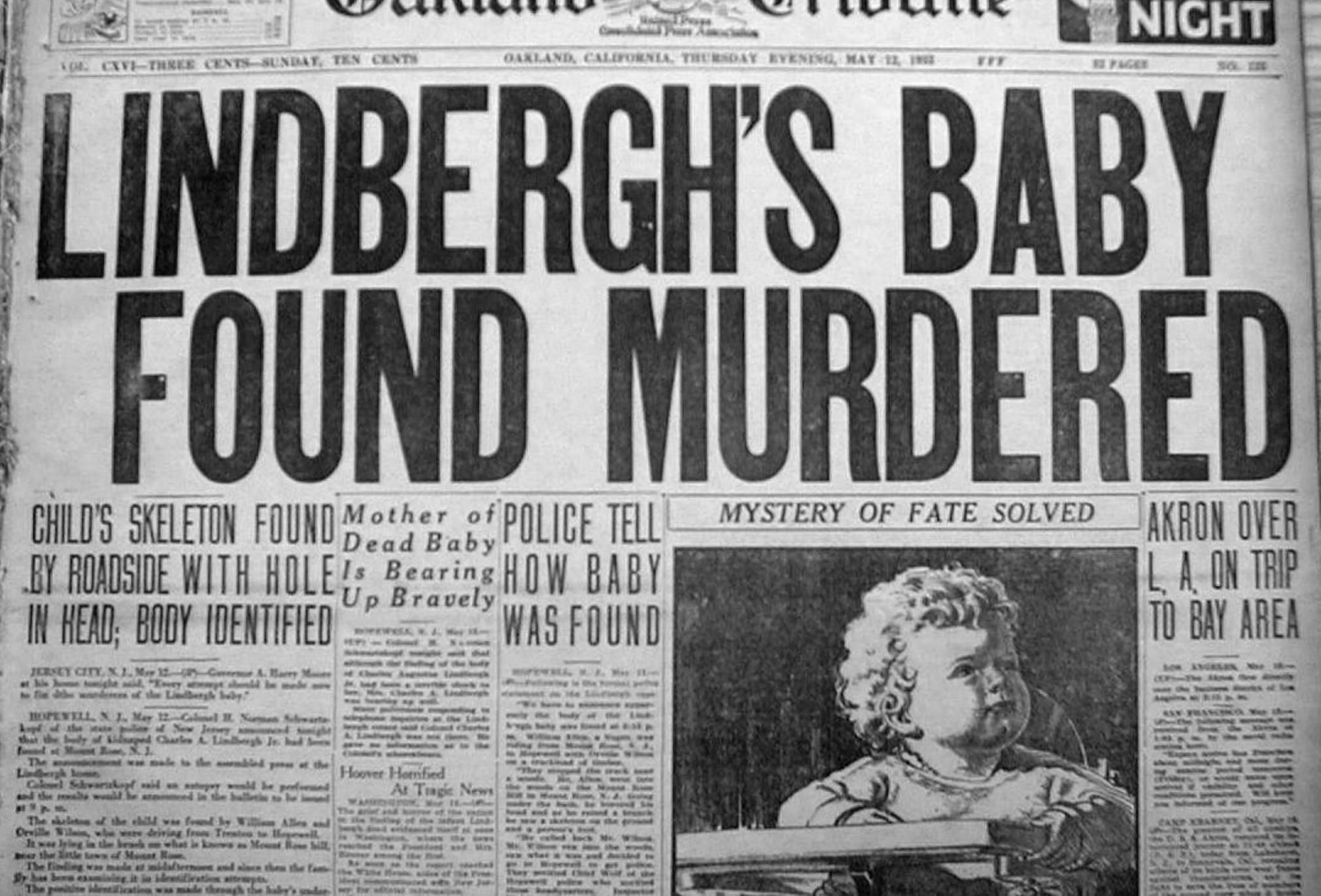 Η απαγωγή του Charles Augustus Lindbergh Jr: Η αληθινή ιστορία που συγκλόνισε την Αγκάθα Κρίστι και έγραψε το θρυλικό Έγκλημα στο Όριεν Εξπρές