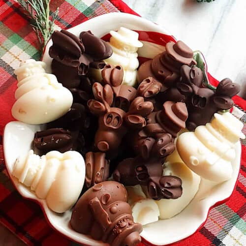 χριστουγεννιάτικα-σοκολατάκια-cheesecake-συνταγή-