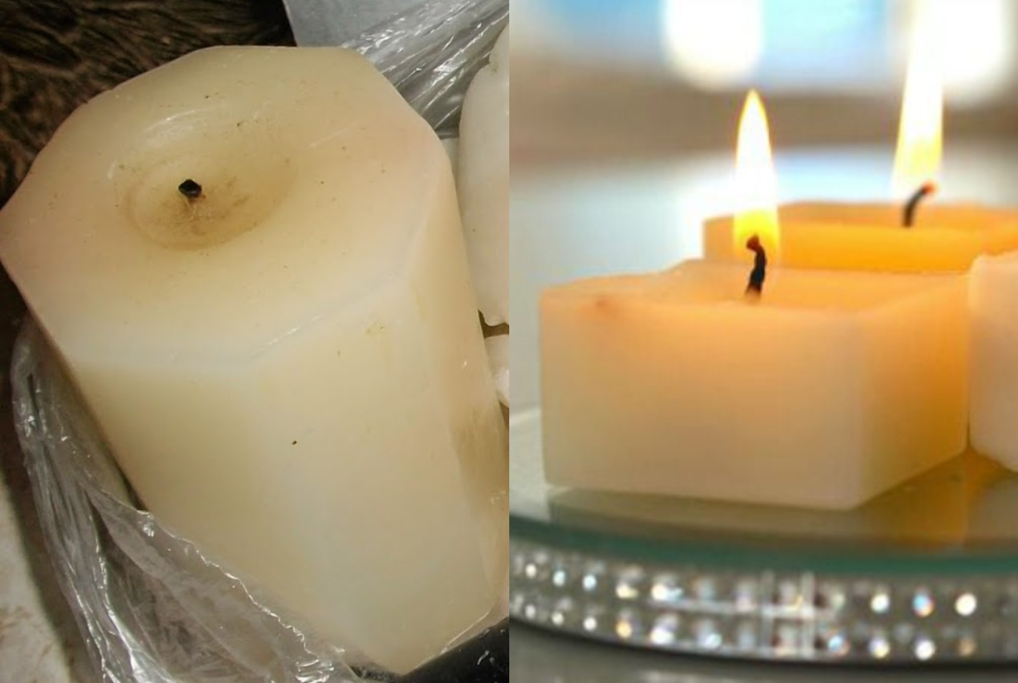 Σκόνη χνούδια και κιτρινίλες στα διακοσμητικά κεριά: Κάντε τα σαν καινούρια γρήγορα και χωρίς κόπο 