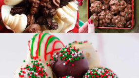 Χριστουγεννιάτικα σοκολατάκια Cheesecake