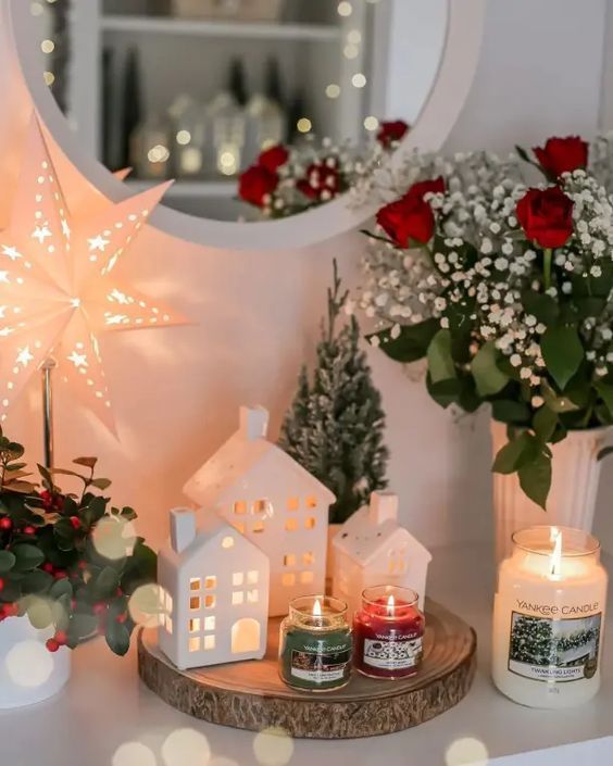 ιδέες-για-διακόσμηση-με-χριστουγεννιάτικα κεριά-Χριστούγεννα 2023- ιδέες-για-διακόσμηση-με-χριστουγεννιάτικα κεριά-Χριστούγεννα 2023-