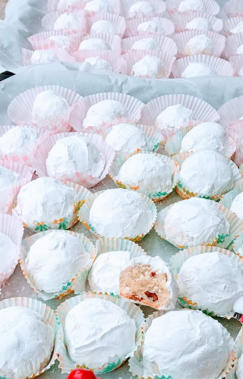 κουραμπιεδάκια-της-Τζένης Τσανακτσίδου-συνταγή-