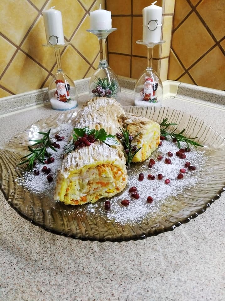 χριστουγεννιάτικος-αλμυρός κορμός-συνταγή-