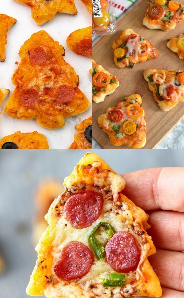 πιτσάκια-σε-σχήμα-χριστουγεννιάτικο δέντρο-συνταγή- πιτσάκια-σε-σχήμα-χριστουγεννιάτικο δέντρο-συνταγή-