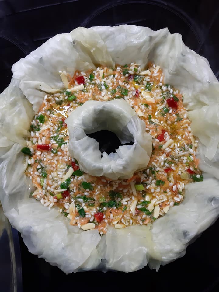 λαχανοντολμάς-σε-φόρμα-συνταγή-